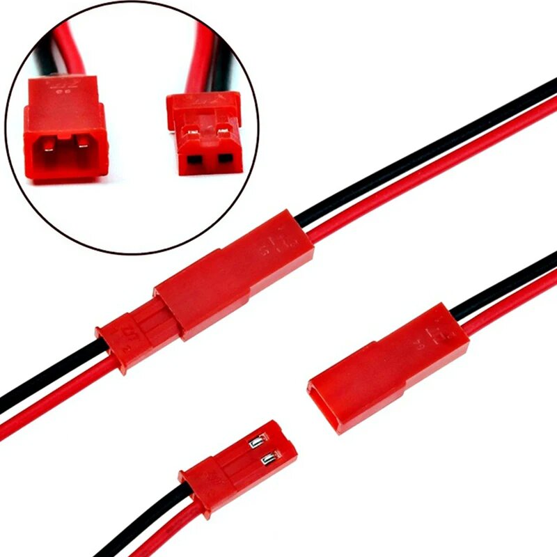 Drone Power Distribution Board - 20pcs Male&Female Connector JST Plug Cable