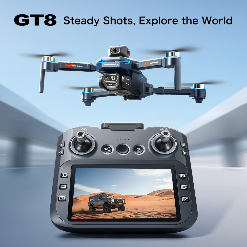 GT8 Max Foldable Drone 8K HD P - Drone Gps Module review and price
