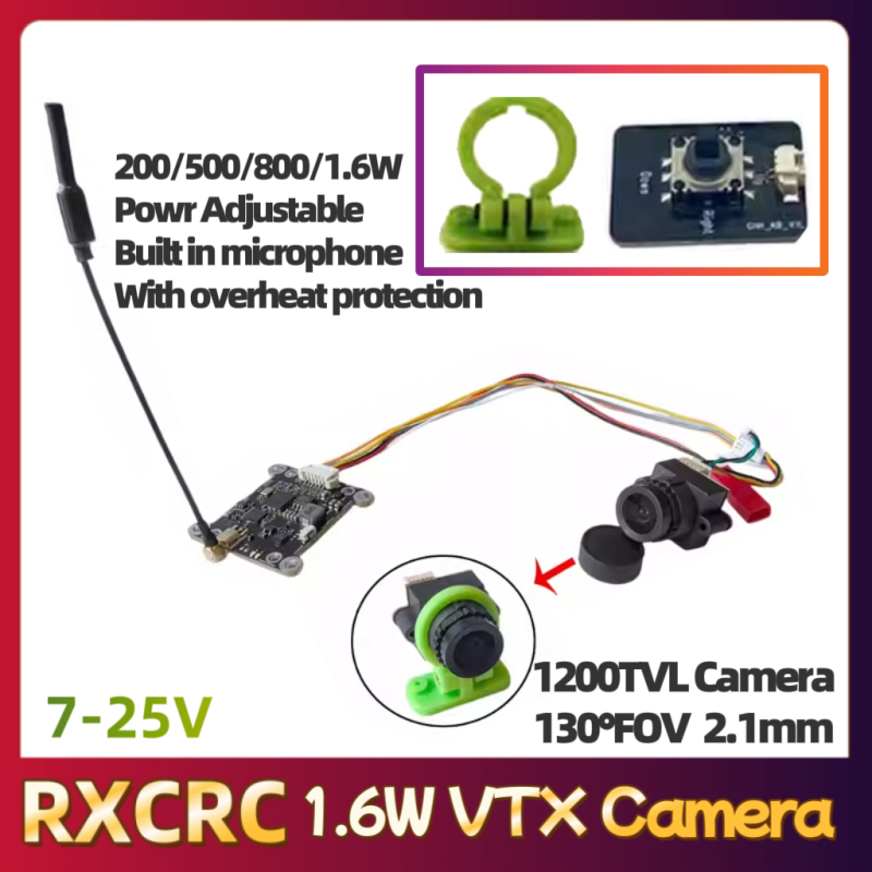 RXCRC 5.8G Module 48CH 1.6W VT - Drone Receiver review and price