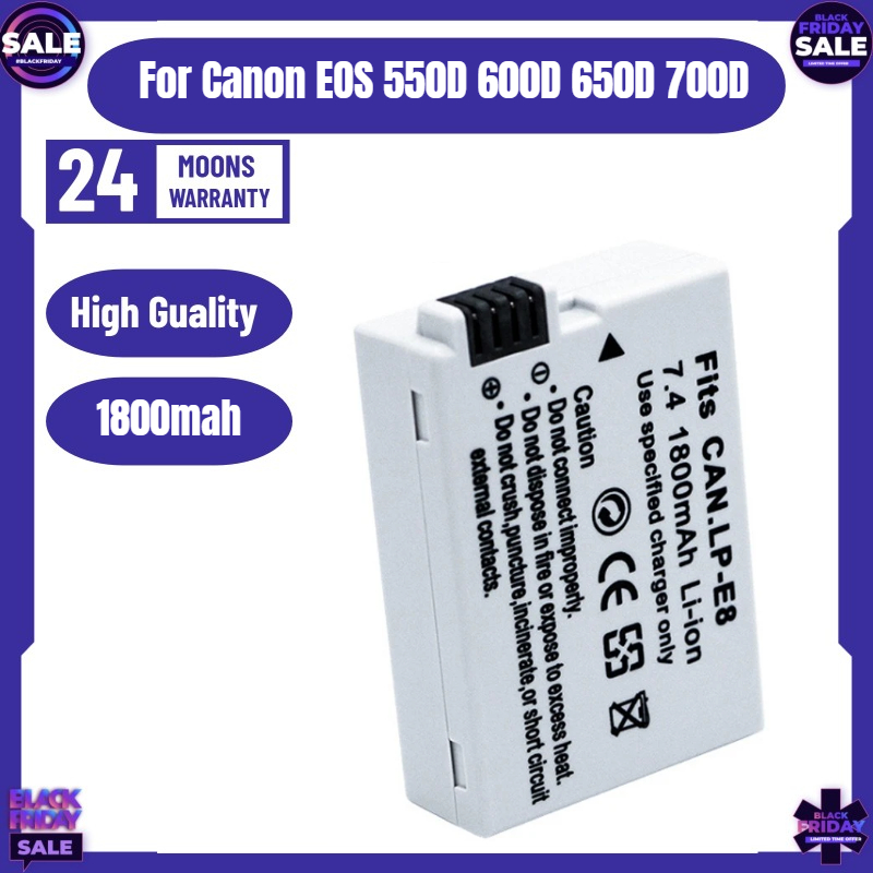 New LP-E8 Camera Battery for C - Drone Battery review and price