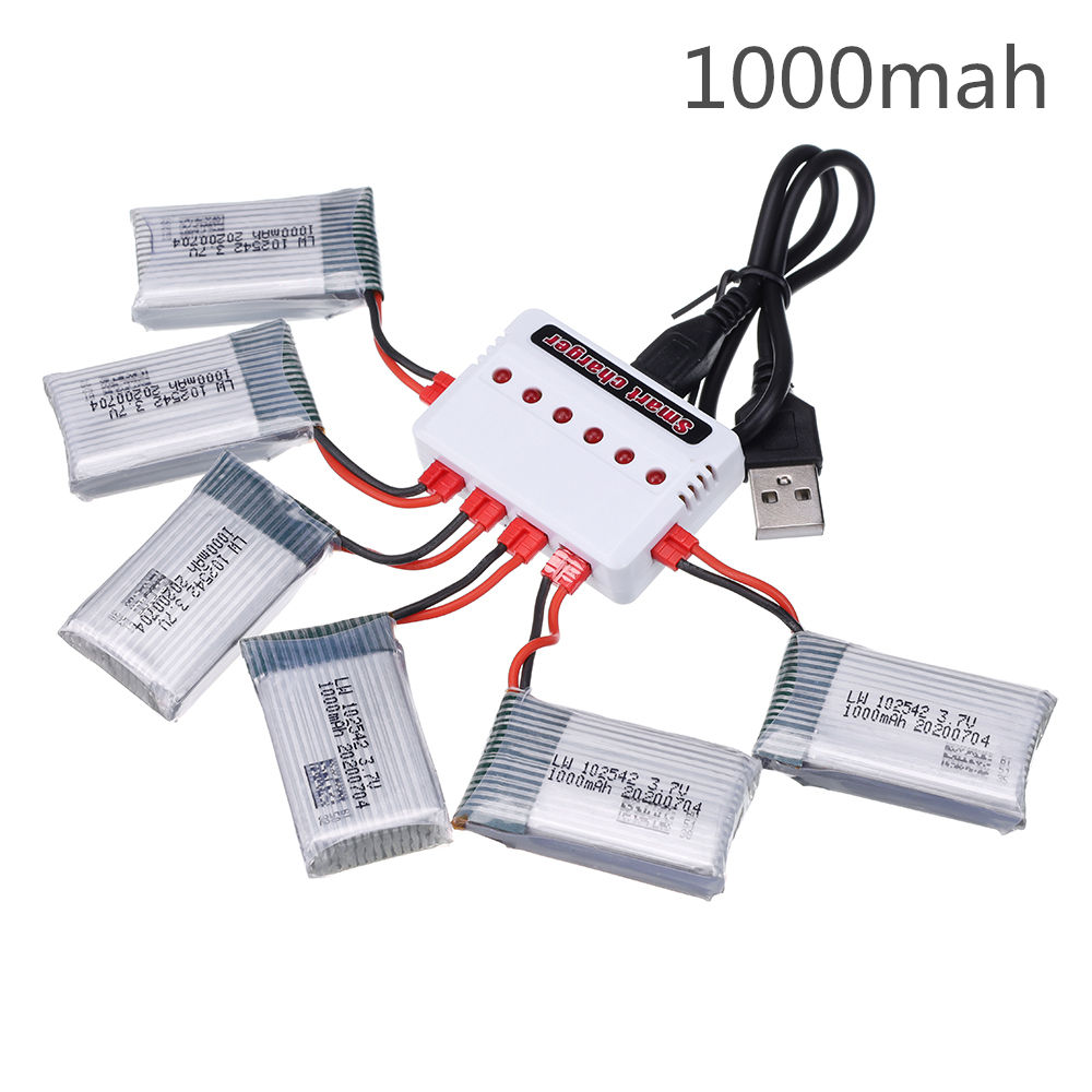 3.7V 1000mAh 102542 Lipo Batte - Drone Charger review and price