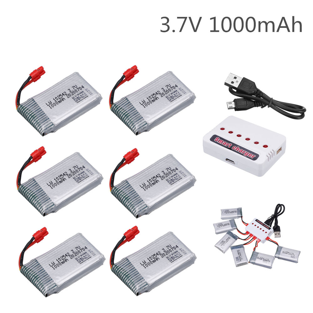 3.7V 1000mAh 102542 Lipo Batte - Drone Charger review and price
