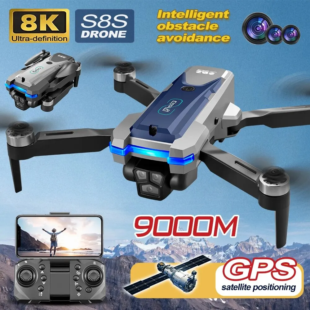 S8S GPS Drone 5G Wifi 8K HD Du - Drone Gps Module review and price